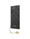 Wholesale Guess GUHCS22LGF4GGR Samsung Galaxy S22 Ultra grey hardcase 4G Charms Collection - GUE1556GRY - {ean13} - Hurt