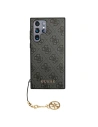 Wholesale Guess GUHCS22LGF4GGR Samsung Galaxy S22 Ultra grey hardcase 4G Charms Collection - GUE1556GRY - {ean13} - Hurt