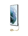 Wholesale Guess GUHCS22LGF4GGR Samsung Galaxy S22 Ultra grey hardcase 4G Charms Collection - GUE1556GRY - {ean13} - Hurt