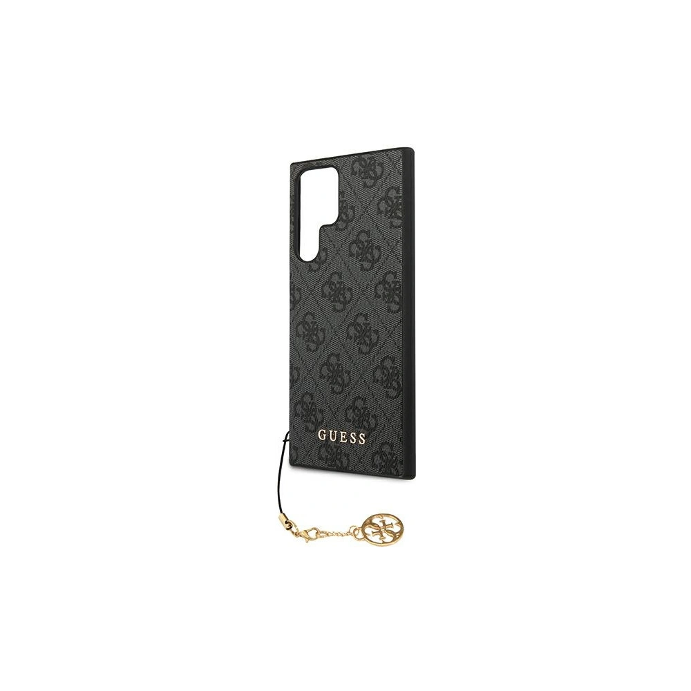 Hurtownia GSM - Etui Guess GUHCS22LGF4GGR Samsung Galaxy S22 Ultra šedý/grey hardcase 4G Charms Collection - GUE1556GRY - {ean13} - Hurt