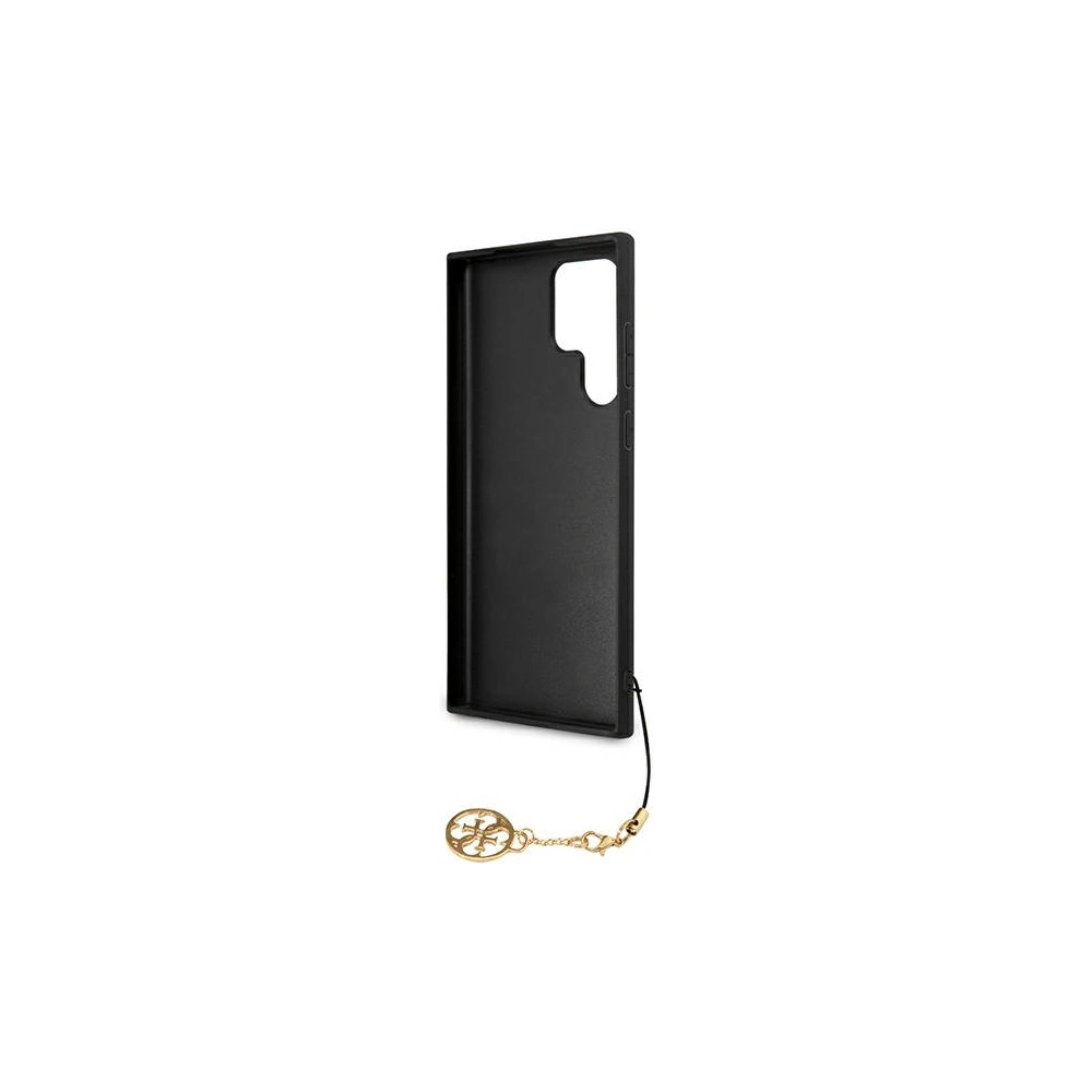 Wholesale Guess GUHCS22LGF4GGR Samsung Galaxy S22 Ultra grey hardcase 4G Charms Collection - GUE1556GRY - {ean13} - Hurt