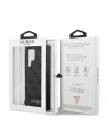 Wholesale Guess GUHCS22LGF4GGR Samsung Galaxy S22 Ultra grey hardcase 4G Charms Collection - GUE1556GRY - {ean13} - Hurt