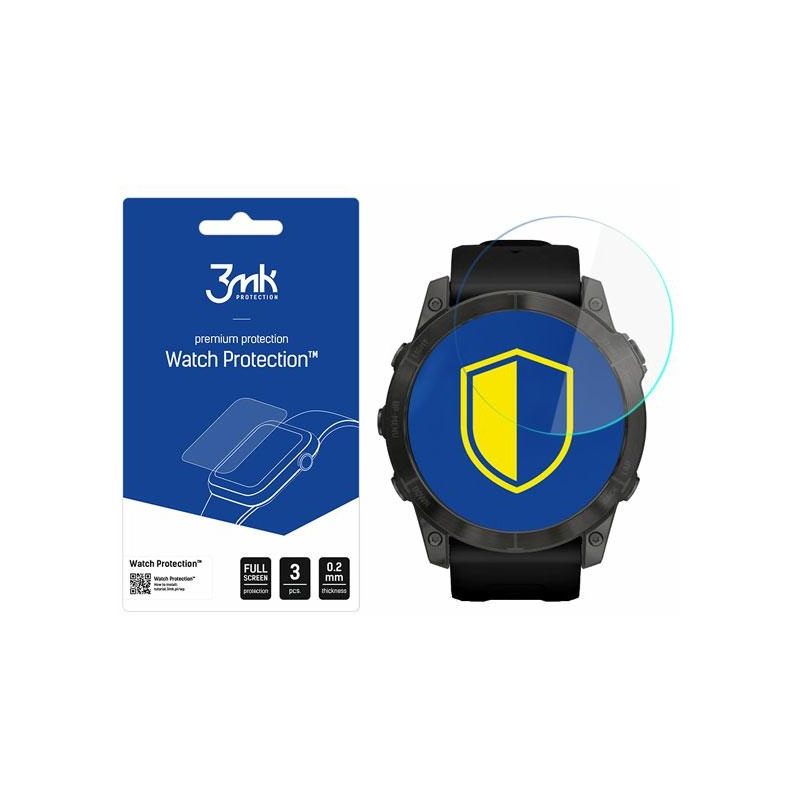Hurtownia 3MK - 5903108459358 - 3MK2440 - Szkło hybrydowe 3MK FlexibleGlass Watch Protection Garmin Fenix 7 - B2B homescreen
