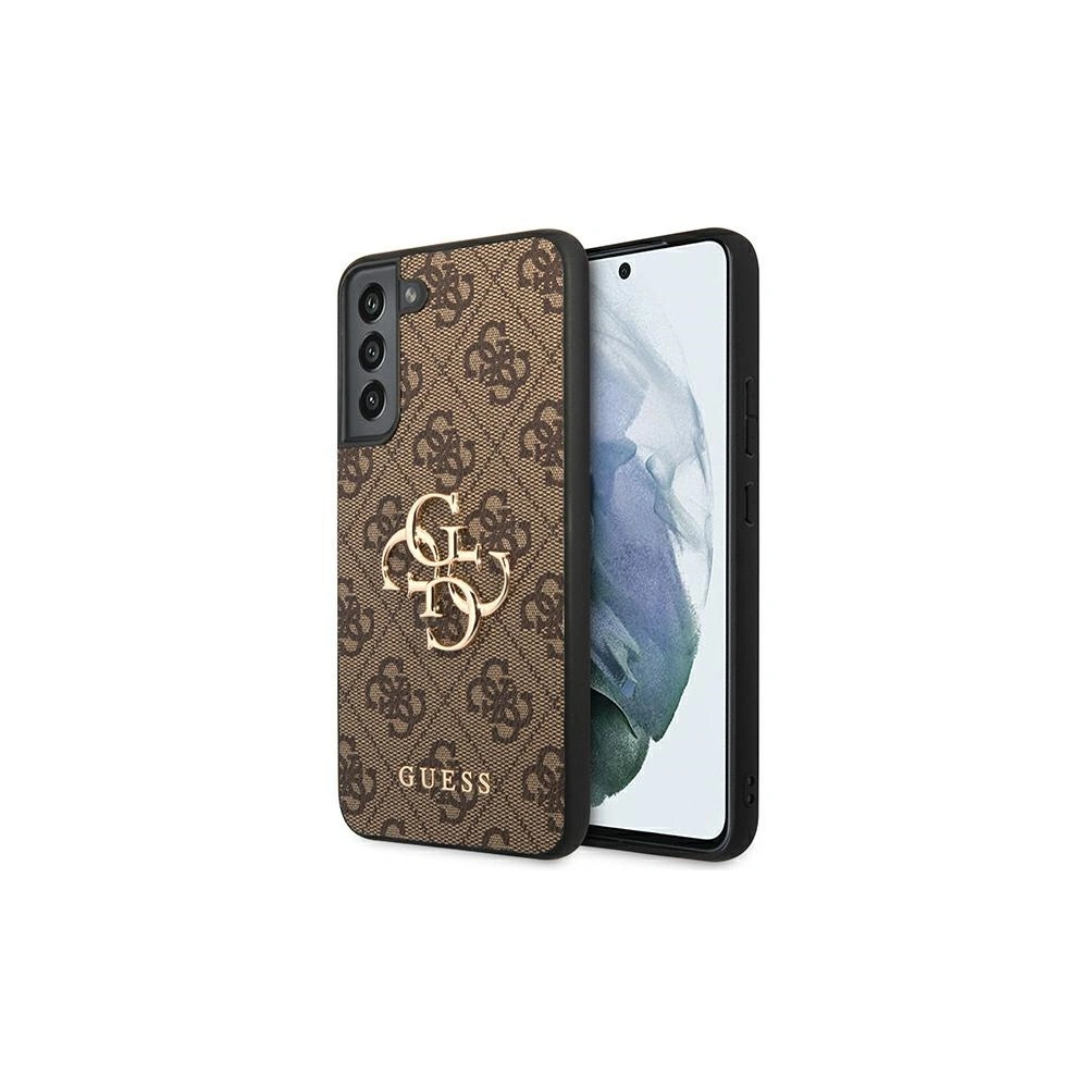 Hurtownia GSM - Etui Guess GUHCS22M4GMGBR Samsung Galaxy S22+ Plus hnědý/brown hardcase 4G Big Metal Logo - GUE1557BR - {ean13} - Hurt
