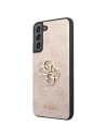 Wholesale Guess GUHCS22M4GMGPI Samsung Galaxy S22+ Plus pink hardcase 4G Big Metal Logo - GUE1559PNK - {ean13} - Hurt
