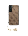 Wholesale Guess GUHCS22MGF4GBR Samsung Galaxy S22+ Plus brown hard case 4G Charms Collection - GUE1560BR - {ean13} - Hurt