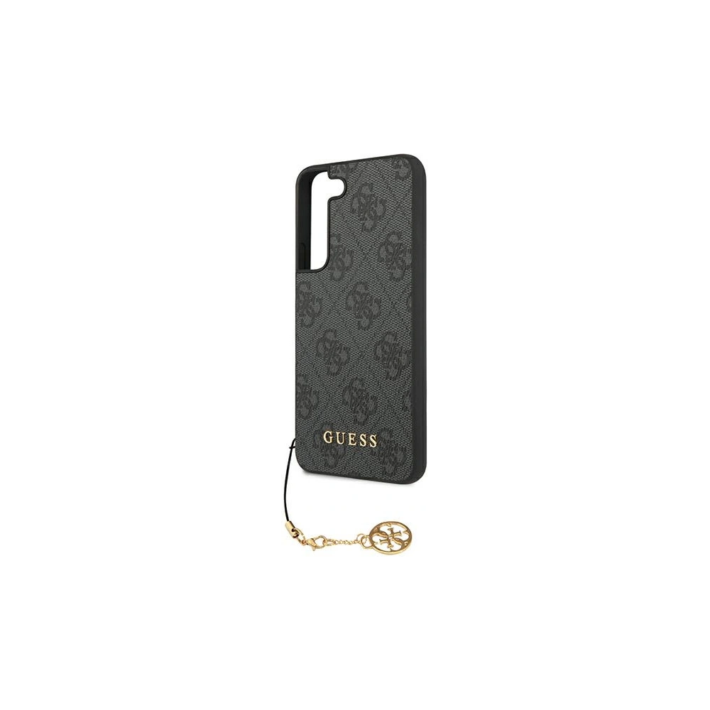 Hurtownia GSM - Etui Guess GUHCS22MGF4GGR Samsung Galaxy S22+ Plus šedé/grey hardcase 4G Charms Collection - GUE1561GRY - {ean13} - Hurt