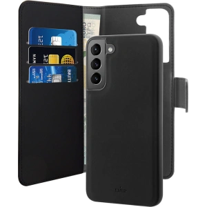 homescreen.pl - Etui PURO Wallet Detachable 2w1 Samsung Galaxy S22 (czarny)