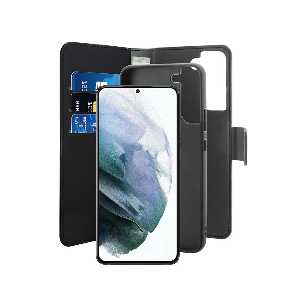 Hurtownia GSM - Etui PURO Wallet Detachable 2w1 Samsung Galaxy S22 (černý) - PUR536BLK - {ean13} - Hurt
