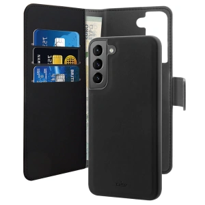 homescreen.pl - Etui PURO Wallet Detachable 2w1 Samsung Galaxy S22+ Plus (czarny)