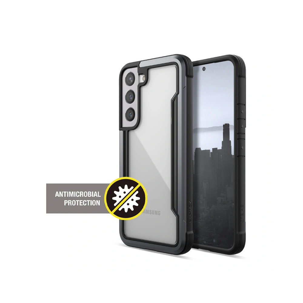 Hurtownia GSM - Etui X-Doria Raptic Shield Pro Samsung Galaxy S22 (Antibakteriální) (Černá) - XDR159BLK - {ean13} - Hurt