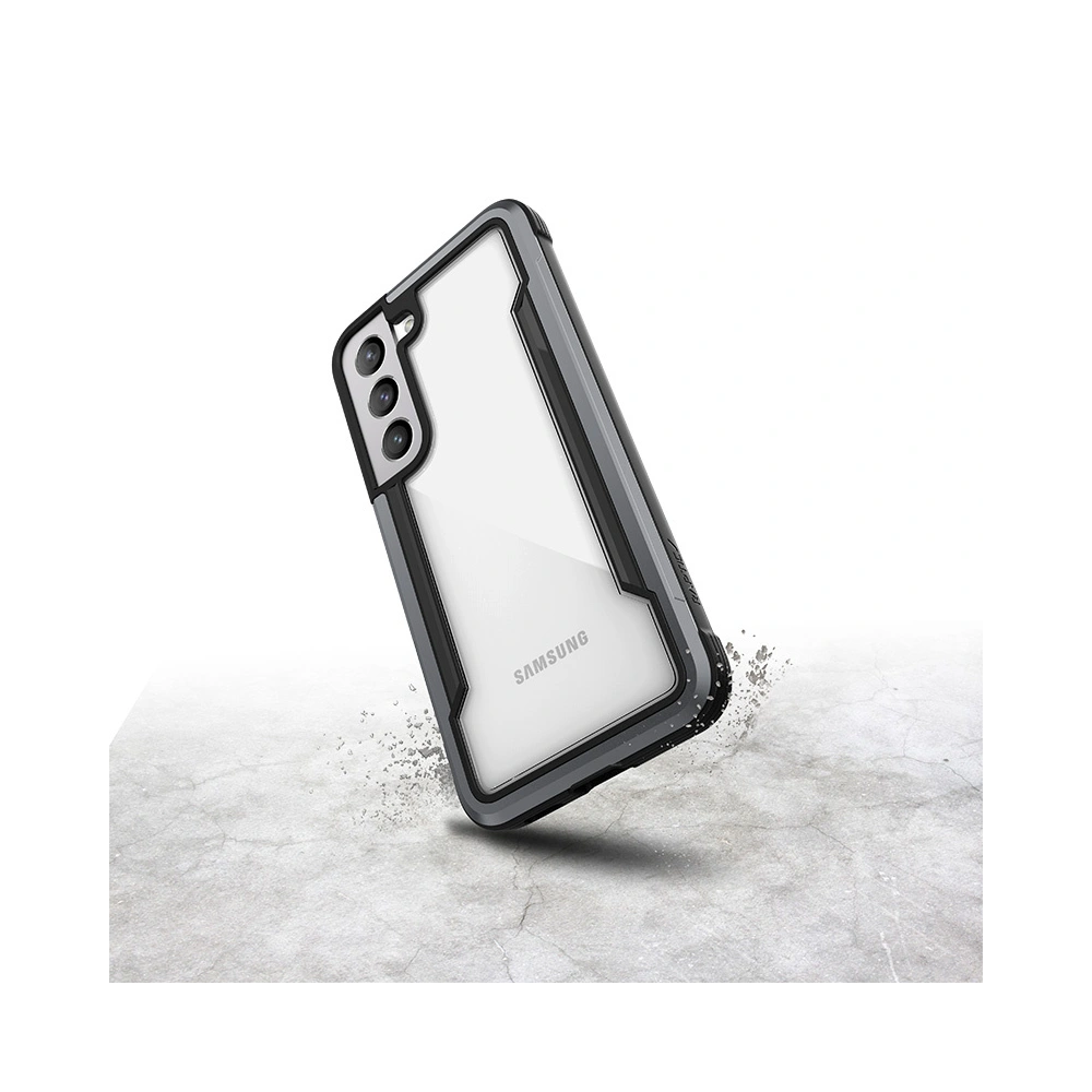 Hurtownia GSM - Etui X-Doria Raptic Shield Pro Samsung Galaxy S22 (Antibakteriální) (Černá) - XDR159BLK - {ean13} - Hurt