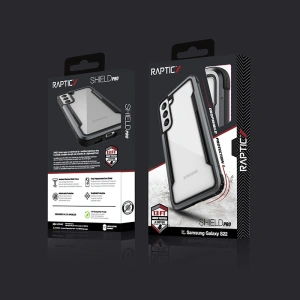 Wholesale X-Doria Raptic Shield Pro Samsung Galaxy S22 (Anti-bacterial) (Black) - XDR159BLK - {ean13} - Hurt