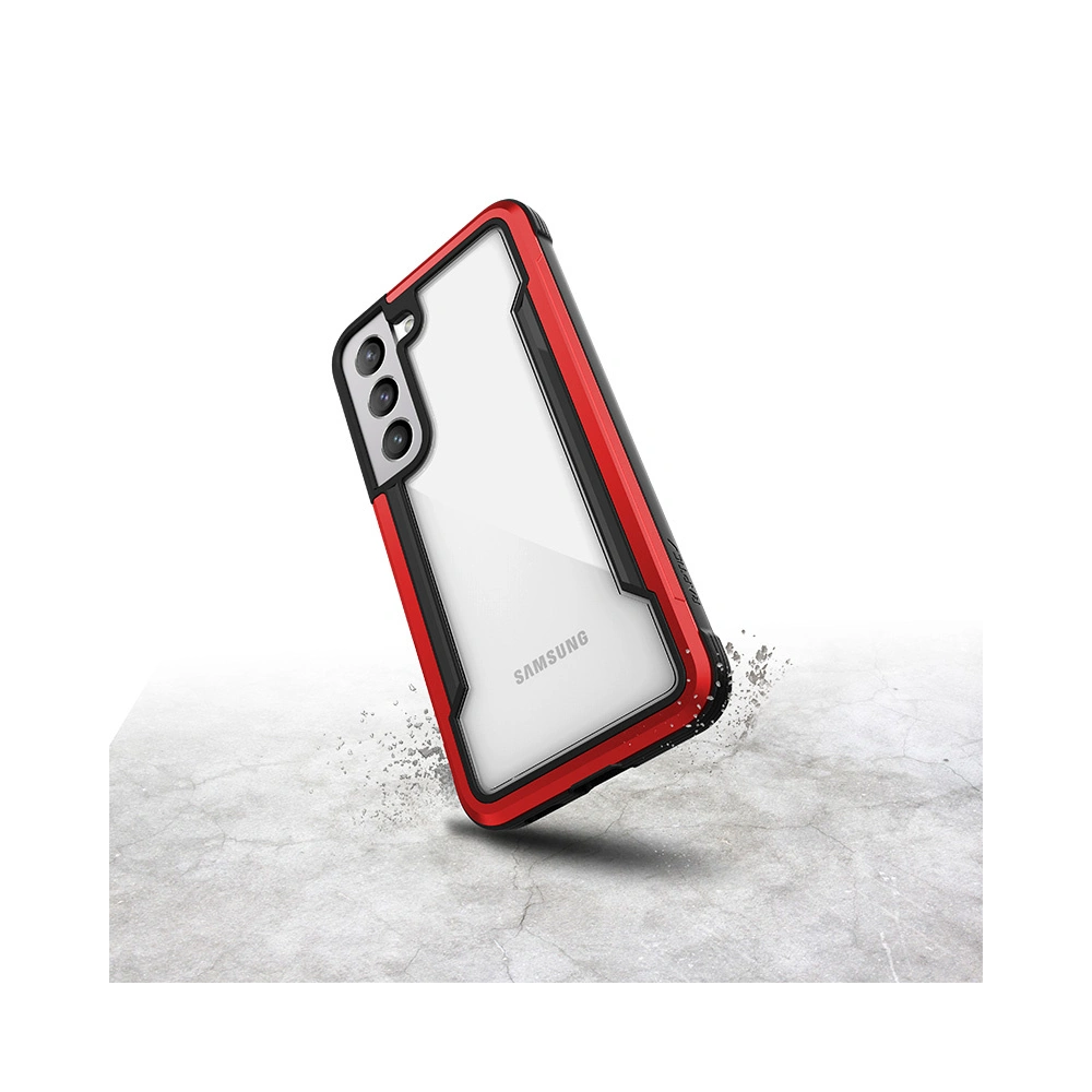 Hurtownia GSM - Etui X-Doria Raptic Shield Pro Samsung Galaxy S22 (Antibakteriální) (Červená) - XDR161RED - {ean13} - Hurt