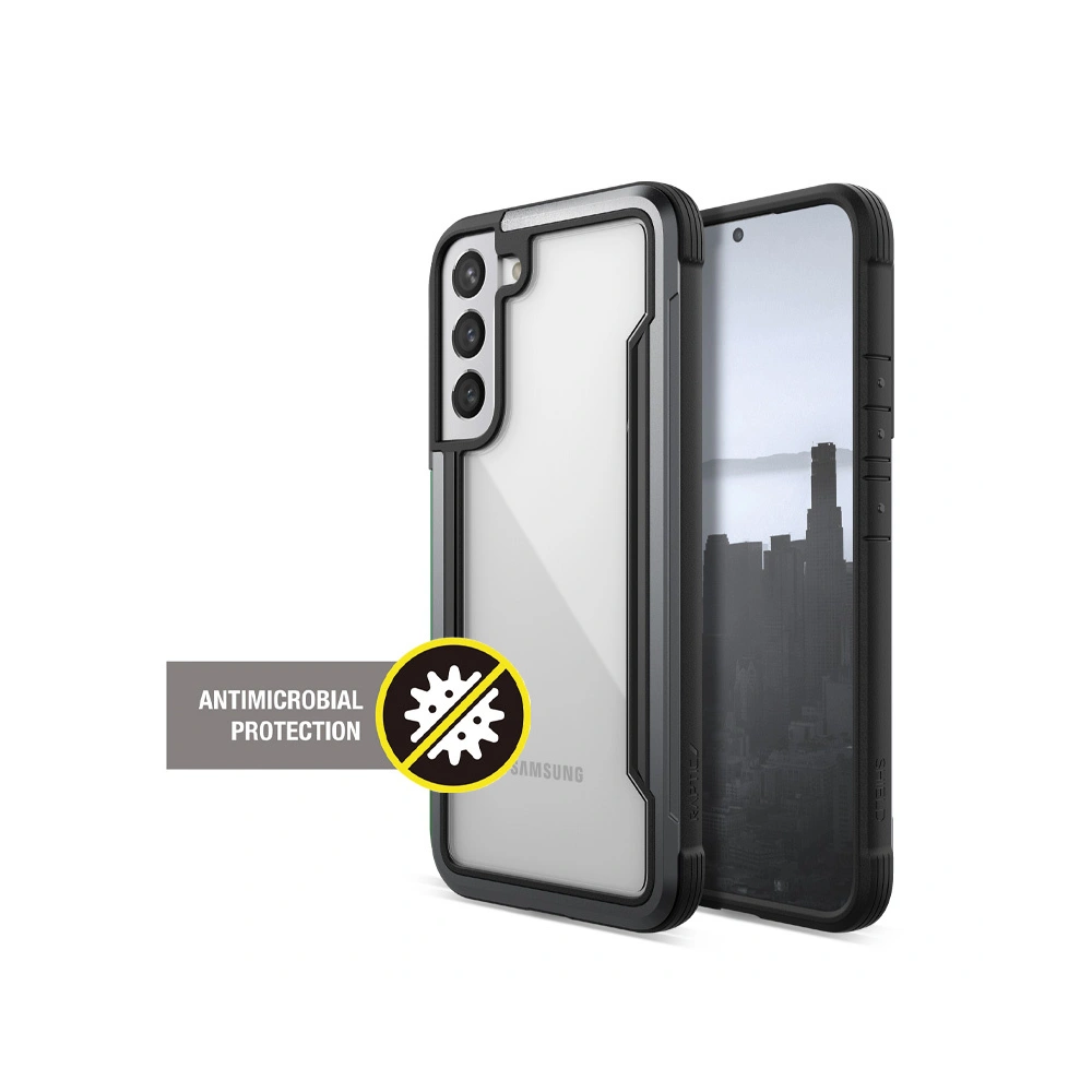 Hurtownia GSM - Etui X-Doria Raptic Shield Pro Samsung Galaxy S22+ Plus (Antibakteriální) (Černá) - XDR162BLK - {ean13} - Hurt