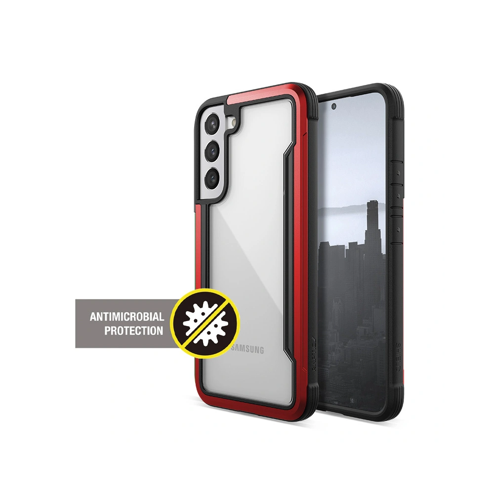 Hurtownia GSM - Etui X-Doria Raptic Shield Pro Samsung Galaxy S22+ Plus (Antibakteriální) (Červená) - XDR164RED - {ean13} - Hurt