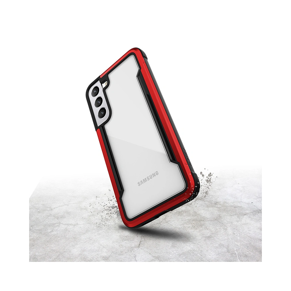 Hurtownia GSM - Etui X-Doria Raptic Shield Pro Samsung Galaxy S22+ Plus (Antibakteriální) (Červená) - XDR164RED - {ean13} - Hurt