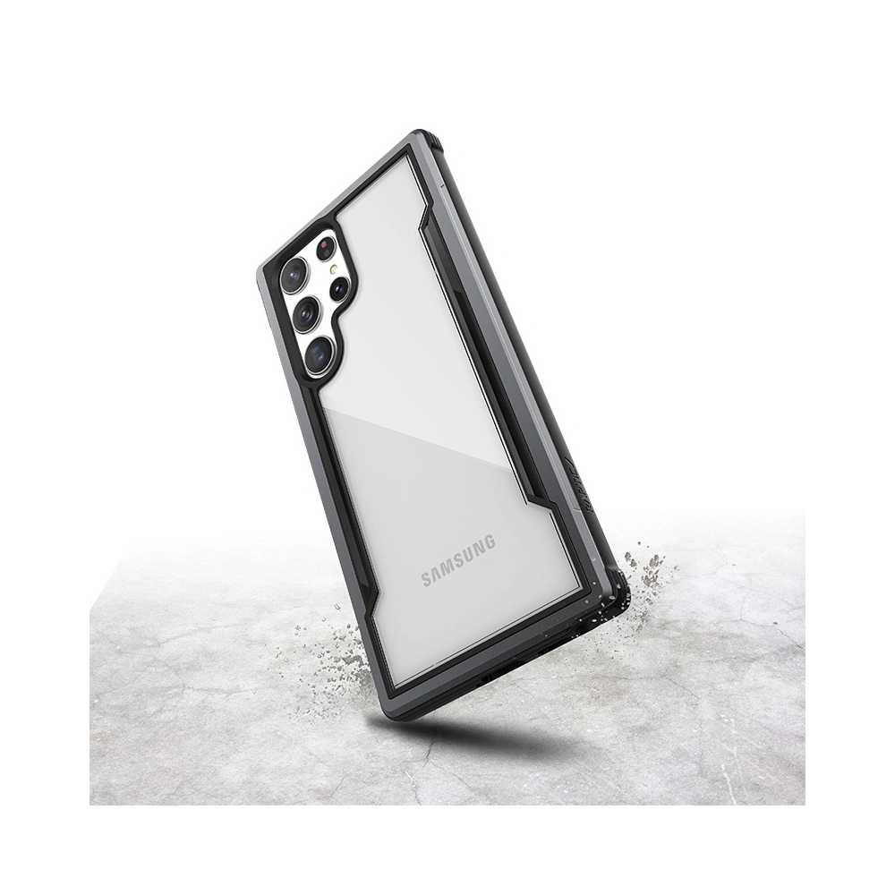 Wholesale X-Doria Raptic Shield Pro Samsung Galaxy S22 Ultra (Anti-bacterial) (Black) - XDR165BLK - {ean13} - Hurt