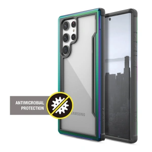 Wholesale X-Doria Raptic Shield Pro Samsung Galaxy S22 Ultra (Anti-bacterial) (Iridescent) - XDR166IRI - {ean13} - Hurt