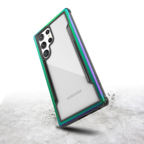 homescreen.pl - Etui X-Doria Raptic Shield Pro Samsung Galaxy S22 Ultra (Anti-bacterial) (Iridescent)