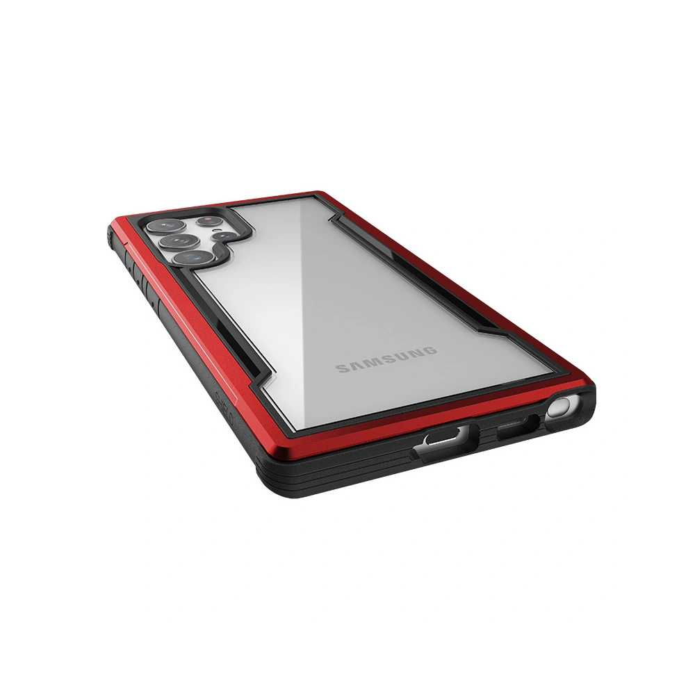 Hurtownia GSM - Etui X-Doria Raptic Shield Pro Samsung Galaxy S22 Ultra (Antibakteriální) (Červená) - XDR167RED - {ean13} - Hurt