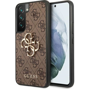 Hurtownia GSM - Etui Guess GUHCS22S4GMGBR Samsung Galaxy S22 brązowy/brown hardcase 4G Big Metal Logo - GUE1562BR - {ean13} - Hurt