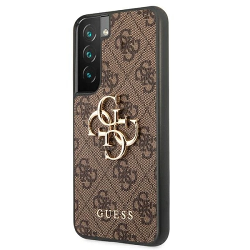 homescreen.pl - Etui Guess GUHCS22S4GMGBR Samsung Galaxy S22 brązowy/brown hardcase 4G Big Metal Logo