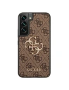 Hurtownia GSM - Etui Guess GUHCS22S4GMGBR Samsung Galaxy S22 brązowy/brown hardcase 4G Big Metal Logo - GUE1562BR - {ean13} - Hurt