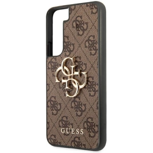 Hurtownia GSM - Etui Guess GUHCS22S4GMGBR Samsung Galaxy S22 brązowy/brown hardcase 4G Big Metal Logo - GUE1562BR - {ean13} - Hurt
