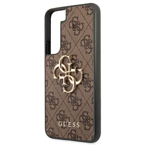 homescreen.pl - Etui Guess GUHCS22S4GMGBR Samsung Galaxy S22 brązowy/brown hardcase 4G Big Metal Logo