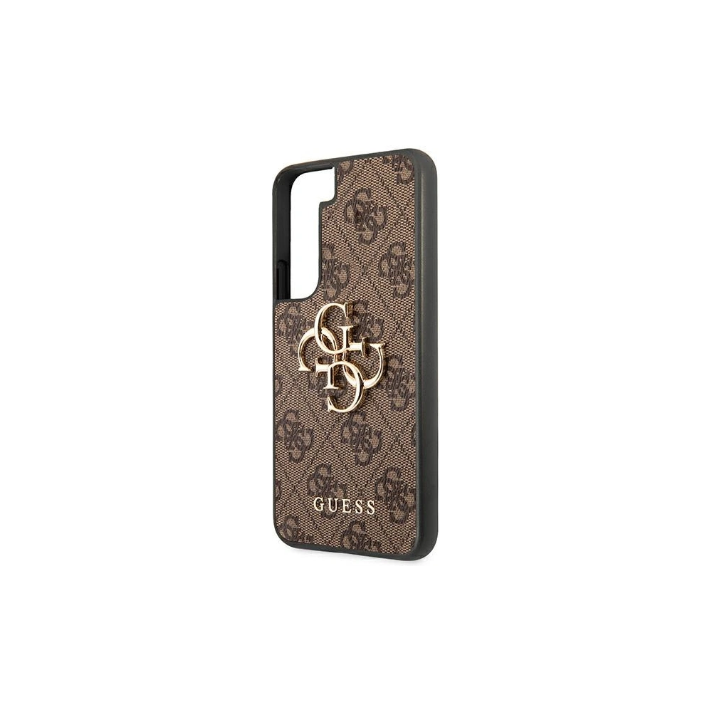 Hurtownia GSM - Etui Guess GUHCS22S4GMGBR Samsung Galaxy S22 brązowy/brown hardcase 4G Big Metal Logo - GUE1562BR - {ean13} - Hurt