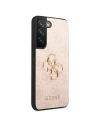 Wholesale Guess GUHCS22S4GMGPI Samsung Galaxy S22 pink hardcase 4G Big Metal Logo - GUE1563PNK - {ean13} - Hurt