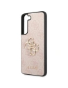 Wholesale Guess GUHCS22S4GMGPI Samsung Galaxy S22 pink hardcase 4G Big Metal Logo - GUE1563PNK - {ean13} - Hurt