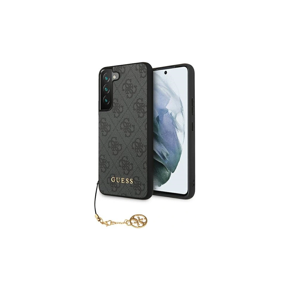 Hurtownia GSM - Etui Guess GUHCS22SGF4GGR Samsung Galaxy S22 šedý/grey hardcase 4G Charms Collection - GUE1565GRY - {ean13} - Hurt