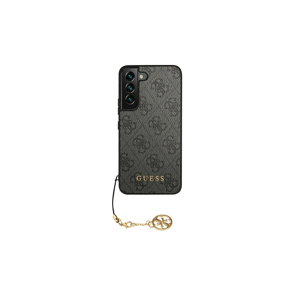 Hurtownia GSM - Etui Guess GUHCS22SGF4GGR Samsung Galaxy S22 šedý/grey hardcase 4G Charms Collection - GUE1565GRY - {ean13} - Hurt