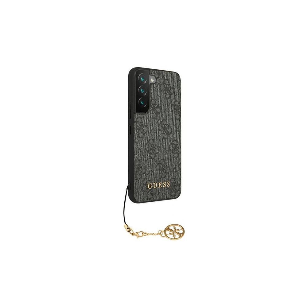 Hurtownia GSM - Etui Guess GUHCS22SGF4GGR Samsung Galaxy S22 šedý/grey hardcase 4G Charms Collection - GUE1565GRY - {ean13} - Hurt