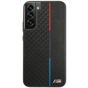Hurtownia GSM - Etui BMW BMHCS22MTRTBK Samsung Galaxy S22+ Plus czarny/black hardcase M Collection Triangles - BMW265BLK - {ean13} - Hurt