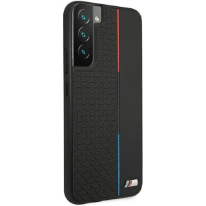 Hurtownia GSM - Etui BMW BMHCS22MTRTBK Samsung Galaxy S22+ Plus czarny/black hardcase M Collection Triangles - BMW265BLK - {ean13} - Hurt
