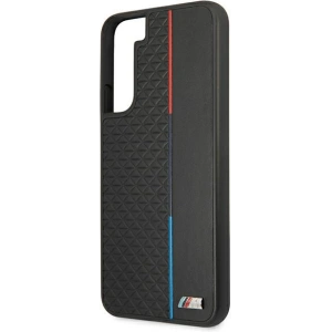 Hurtownia GSM - Etui BMW BMHCS22MTRTBK Samsung Galaxy S22+ Plus czarny/black hardcase M Collection Triangles - BMW265BLK - {ean13} - Hurt