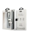 Hurtownia GSM - Etui Karl Lagerfeld KLHCS22LOKPG Samsung Galaxy S22 Ultra srebrny/silver hardcase Saffiano Ikonik Karl`s Patch - KLD796SLV - {ean13} - Hurt