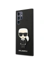 Hurtownia GSM - Etui Karl Lagerfeld KLHCS22LOKPK Samsung Galaxy S22 Ultra černý/black hardcase Saffiano Ikonik Karl`s Patch - KLD797BLK - {ean13} - Hurt