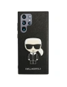 Hurtownia GSM - Etui Karl Lagerfeld KLHCS22LOKPK Samsung Galaxy S22 Ultra černý/black hardcase Saffiano Ikonik Karl`s Patch - KLD797BLK - {ean13} - Hurt