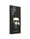 Hurtownia GSM - Etui Karl Lagerfeld KLHCS22LOKPK Samsung Galaxy S22 Ultra černý/black hardcase Saffiano Ikonik Karl`s Patch - KLD797BLK - {ean13} - Hurt