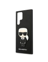 Hurtownia GSM - Etui Karl Lagerfeld KLHCS22LOKPK Samsung Galaxy S22 Ultra černý/black hardcase Saffiano Ikonik Karl`s Patch - KLD797BLK - {ean13} - Hurt