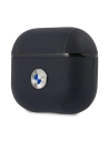 Hurtownia GSM - Etui BMW BMA3SSLNA Apple AirPods 3 cover granatowy/navy Geniune Leather Silver Logo - BMW266NAV - {ean13} - Hurt