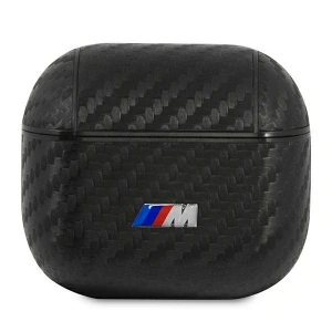 Hurtownia GSM - Etui BMW BMA3WMPUCA Apple AirPods 3 cover czarny/black PU Carbon M Collection - BMW267BLK - {ean13} - Hurt
