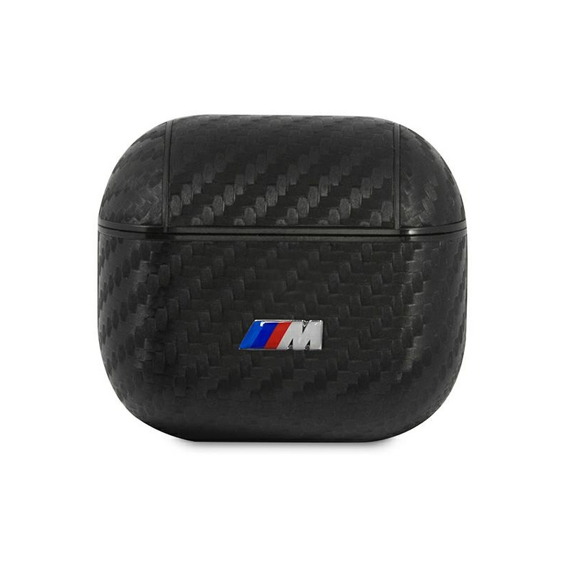BMW Distributor - 3666339009489 - BMW267BLK - BMW BMA3WMPUCA Apple AirPods 3 cover black PU Carbon M Collection - B2B homescreen