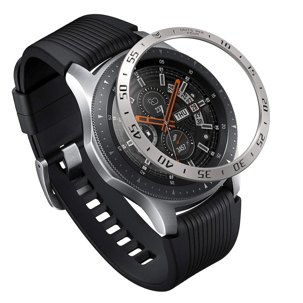 Hurtownia GSM - Pokrytí na tachymetr Ringke Samsung Galaxy Gear S3/Watch 46mm nerezová ocel stříbrná GW-46-01 - RGK846SSLV - {ean13} - Hurt