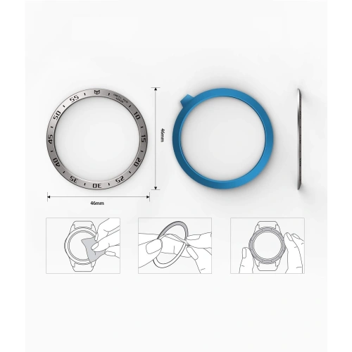 Nakładka stalowa Ringke Samsung Galaxy Gear S3/Watch 46mm - Home Screen