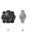 Hurtownia GSM - Nakładka na tachymetr Ringke Samsung Galaxy Gear S3/Watch 46mm stal nierdzewna srebrna GW-46-01 - RGK846SSLV - {ean13} - Hurt